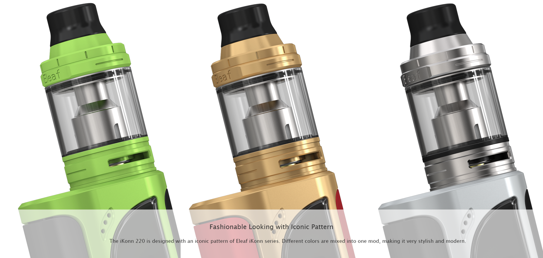 Eleaf iKonn 220 design Eleaf iKonn 220 design
