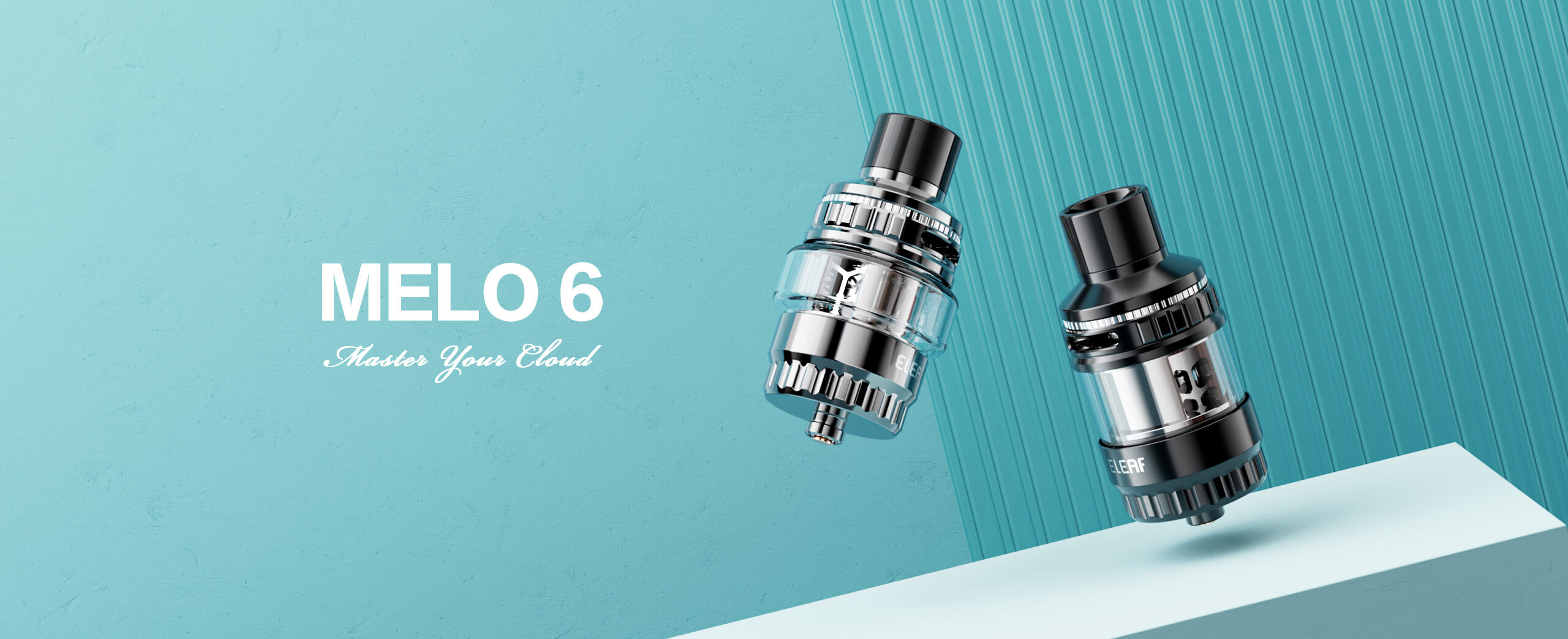 Eleaf MELO 6 Tank is designed to master your cloudy vaping experience