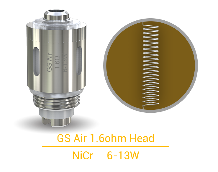 GS Air 1.6ohm Head