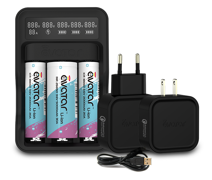 Avatar Intelligent Battery Digicharger Kit 