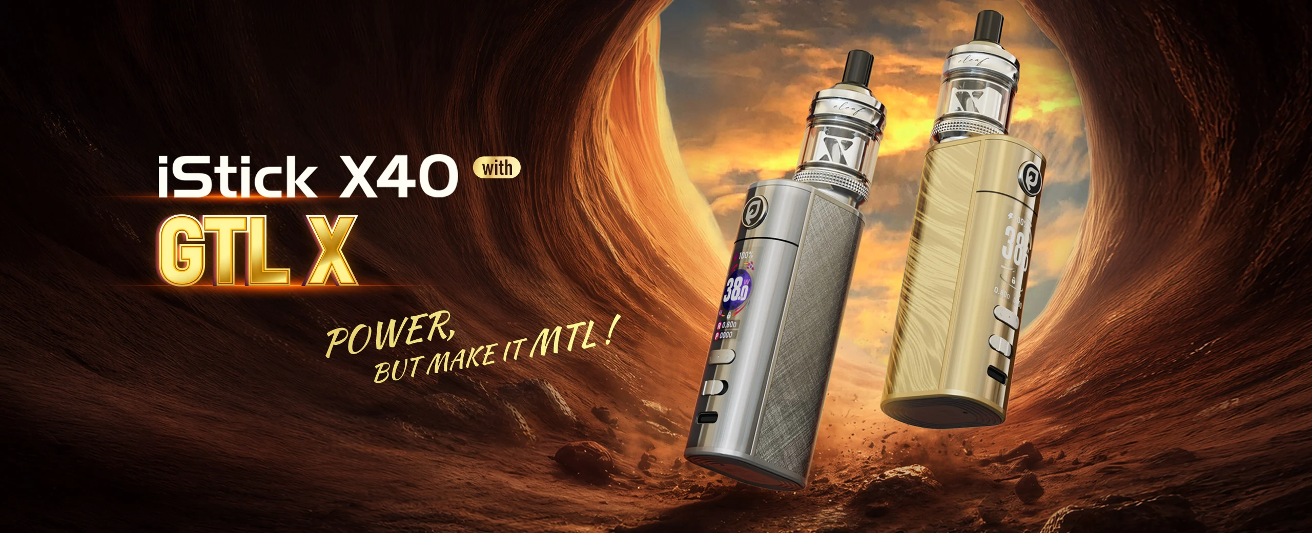 Eleaf iStick X40 with GTL X