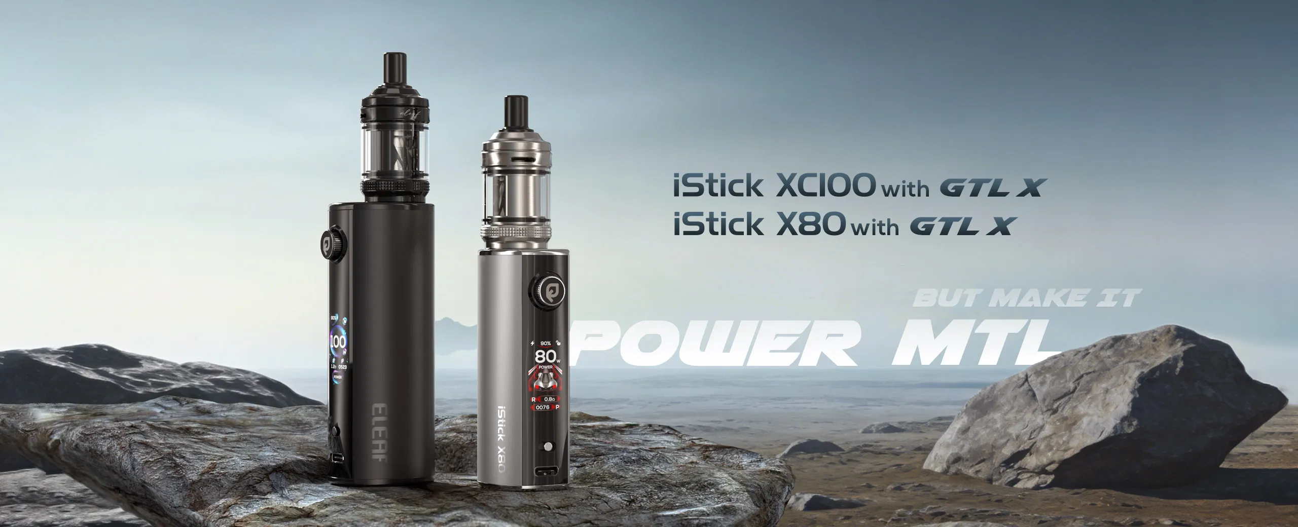 Eleaf iStick X80 & XC100 with GTL X Tank