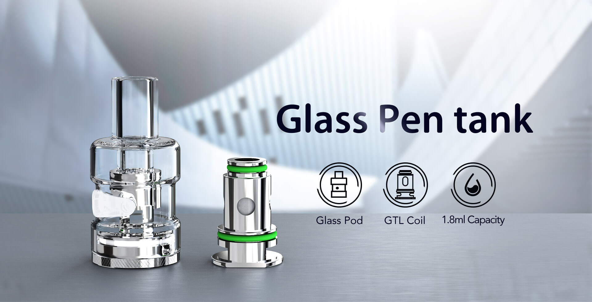 Glass Pen Tank