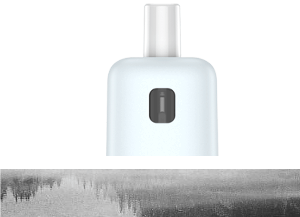 Eleaf IORE CRAYON pod with a window for visible e-liquid level