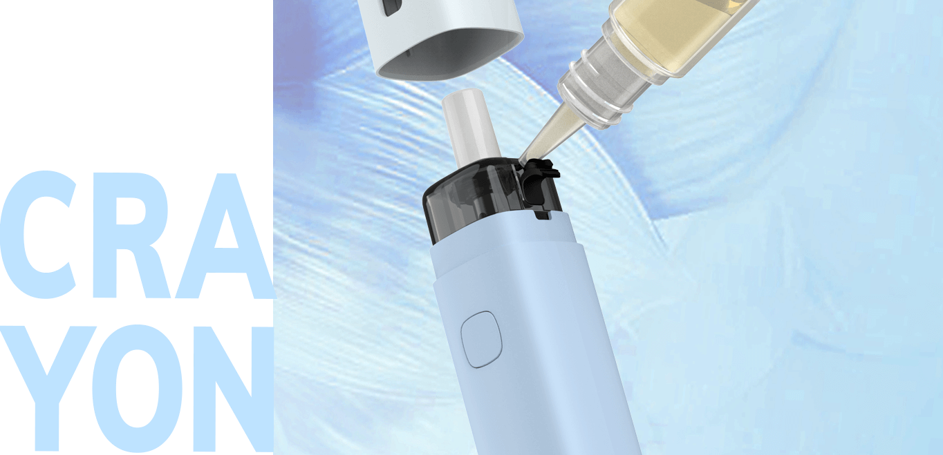 Easy top fill solution for Eleaf IORE CRAYON pod