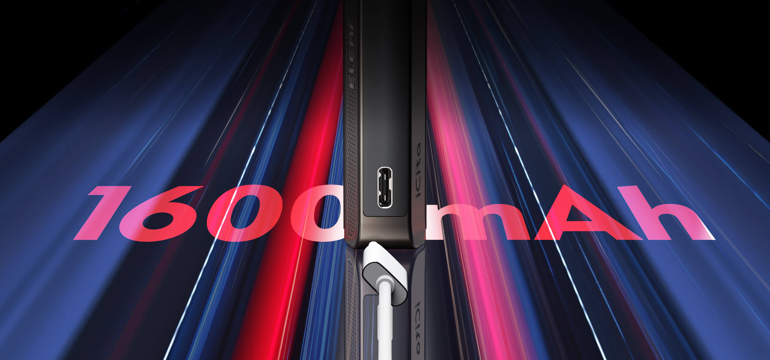 Power that endures with a 1600mAh battery and 2A fast charging