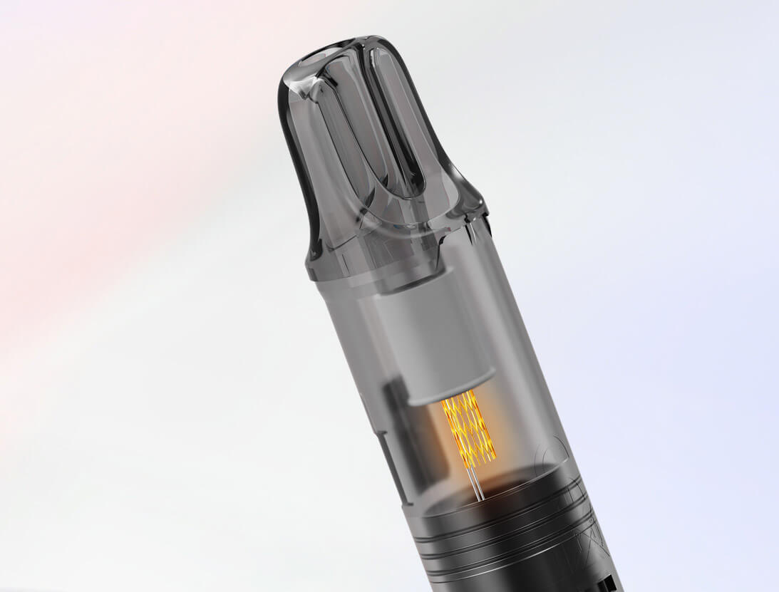 Experience richer and more satisfying vaping with our enhanced pod, featuring advanced mesh coil heating technology for optimal flavor delivery.