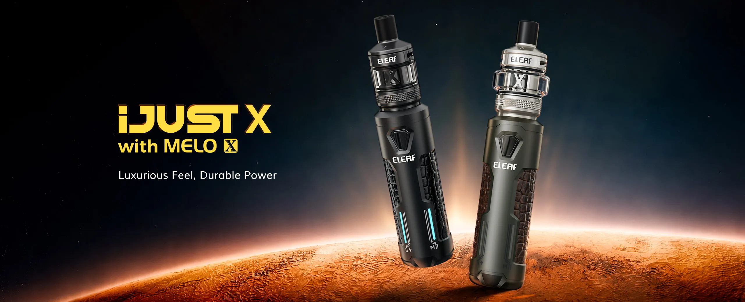 Eleaf iJust X with MELO X
