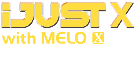 iJust X product feature slogan graphic