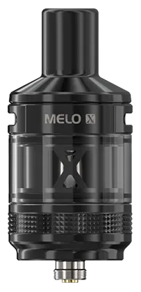 MELO X 2ml capacity tank black silver