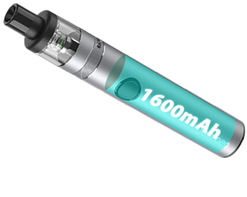 Compact iJust D20 vape pen starter kit with internal long-lasting 1600mAh battery