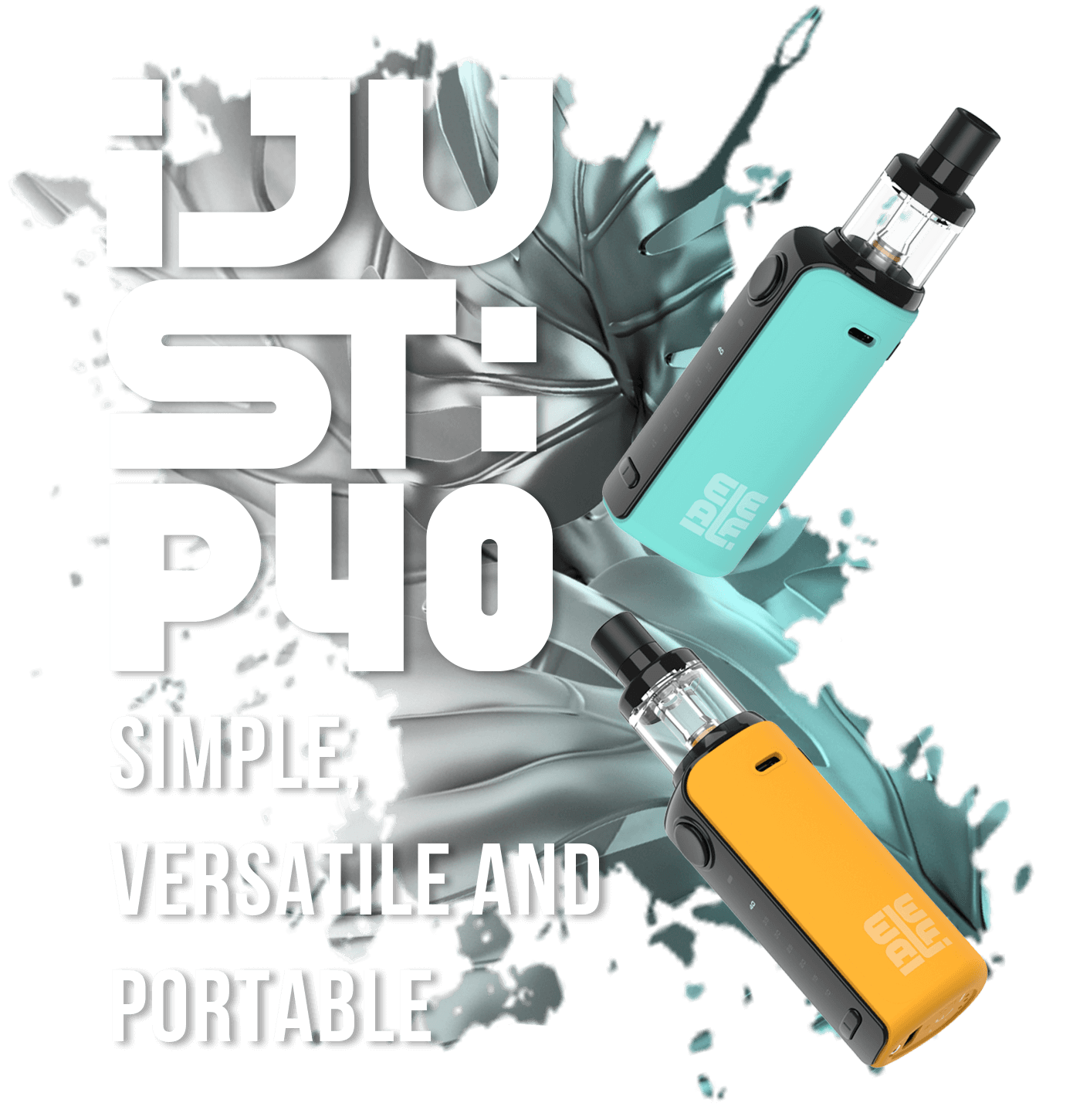 Eleaf iJust P40 vape kit features compact design and versatile use