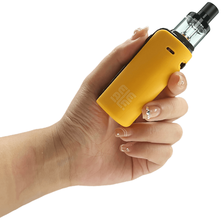 Handcheck of Eleaf iJust P40 kit, portable and comfortable pod mod vape kit