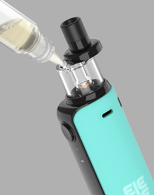 Slide-to-fill solution, iJust P40 provides you with the most convenient way to refill