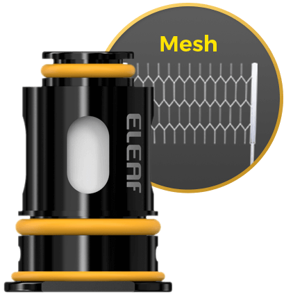 Eleaf GTL 1.2ohm Coil (Black) with mesh structure for a consistent and pure flavor