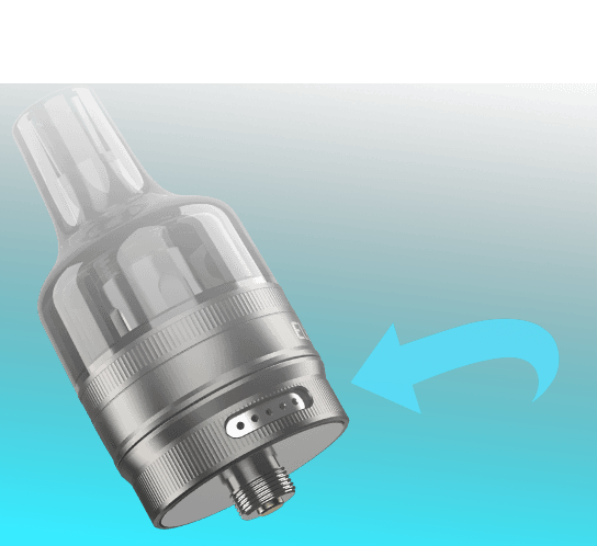 Eleaf GTL MINI Pod Tank 2 features precise airflow control system for you to customize vaping experience.