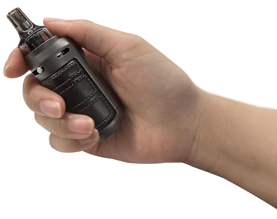Handcheck of Eleaf iSOLO AIR 2 Kit, a small portable vape kit