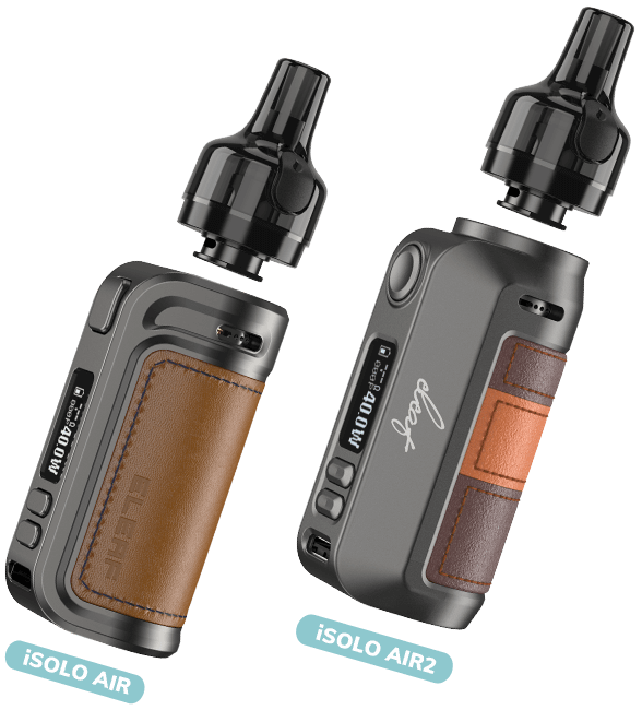 Eleaf GTL MINI POD 2 fits on both iSOLO AIR 2 mod and iSOLO AIR mod
