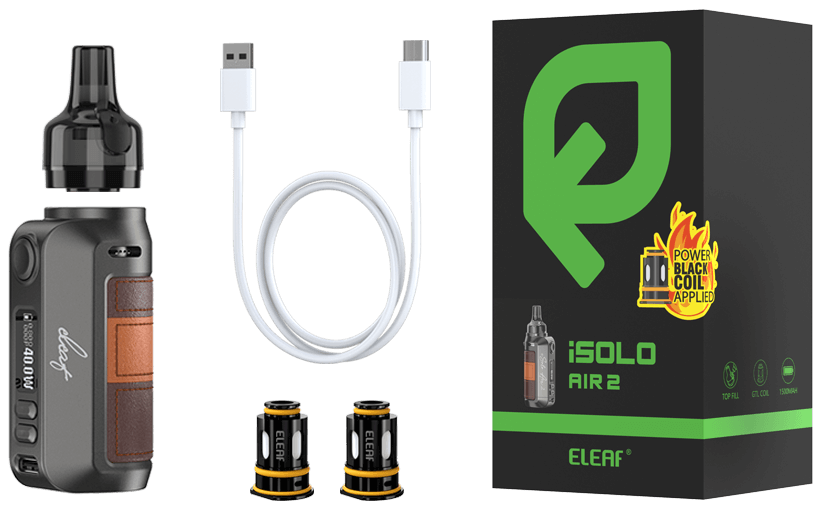 New package of Eleaf iSOLO AIR 2