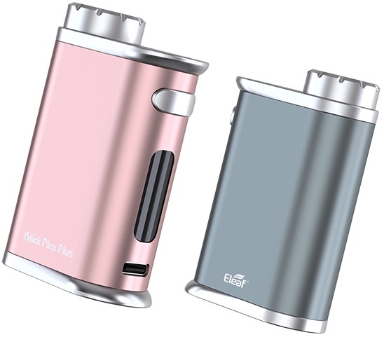 Eleaf iStick Pico Plus with Melo 4S tank, a continuation of the iStick Pico Series vape box