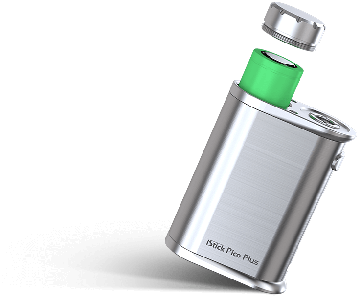 iStick Pico Plus retains the signature battery cap design of Eleaf Pico series