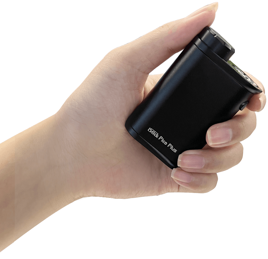 Eleaf iStick Pico Plus features a compact and silk-touch design