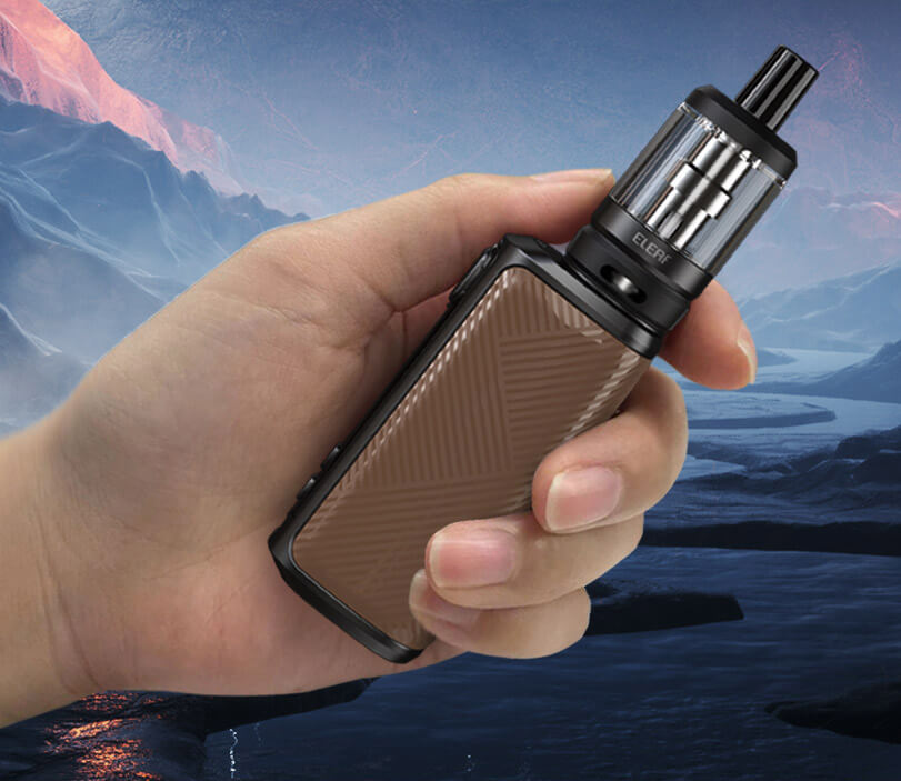 Eleaf iStick i80 Kit with MELO C Tank has a compact, ergonomic and elegant design.