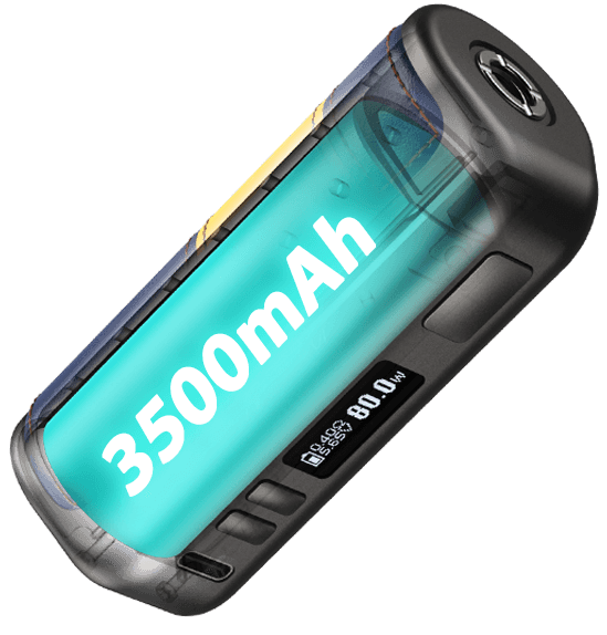 Eleaf iStick Power Mono is a compact box mod vape equipped with a build-in 3500mAh battery.