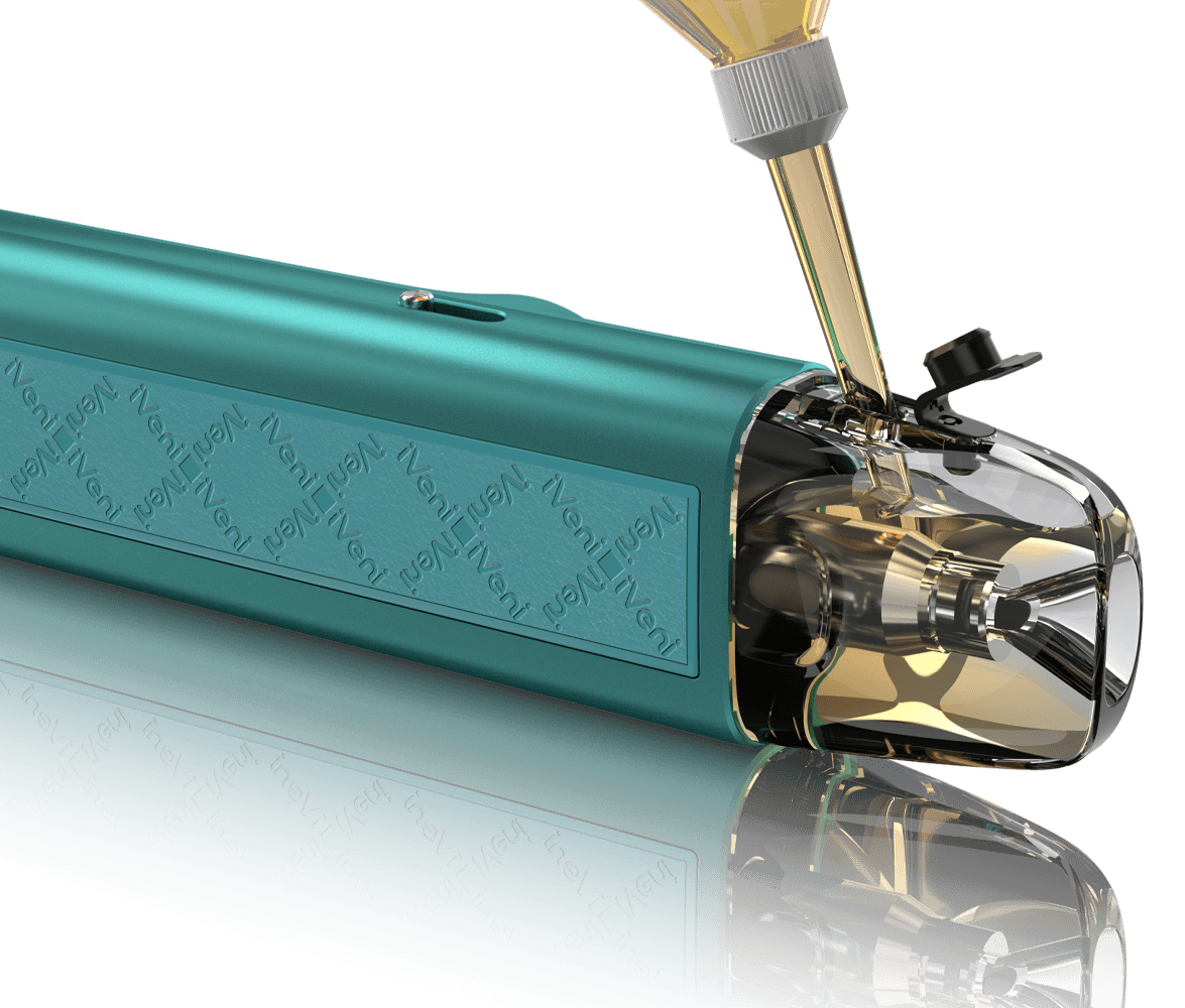 Side Top Filling Simply lift the silicone plug on the side for a hassle-free refill.