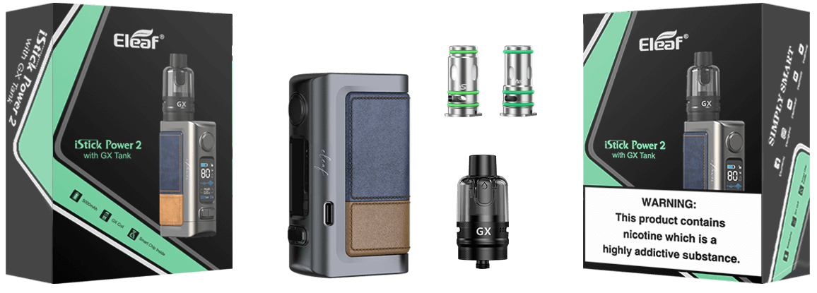 istick power 2 & 2c with gx tank