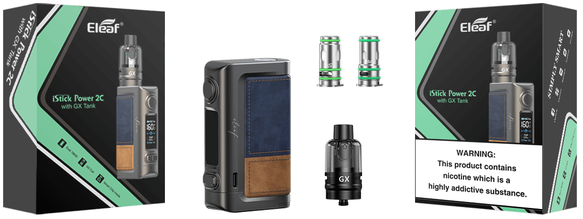 istick power 2 & 2c with gx tank