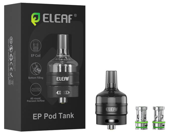 Package of Eleaf iStick EP Pod Tank 2ML Version