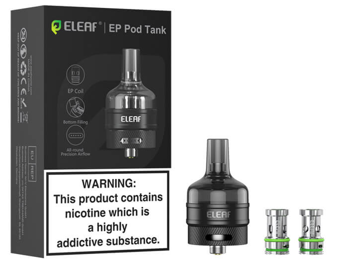 Package of Eleaf iStick EP Pod Tank 2ML TPD