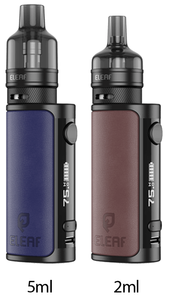 Specifications of Eleaf iStick i75 with EP Pod Tank vape kit