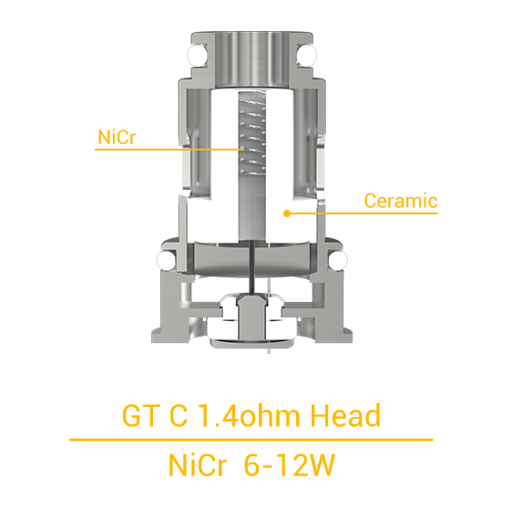 GT C 1.4ohm Head