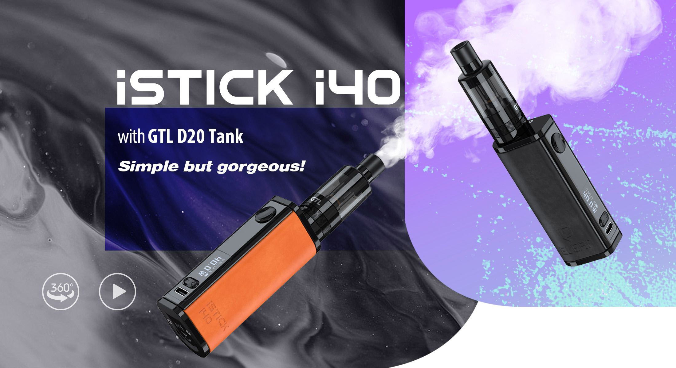iStick i40 with GTL D20 Tank