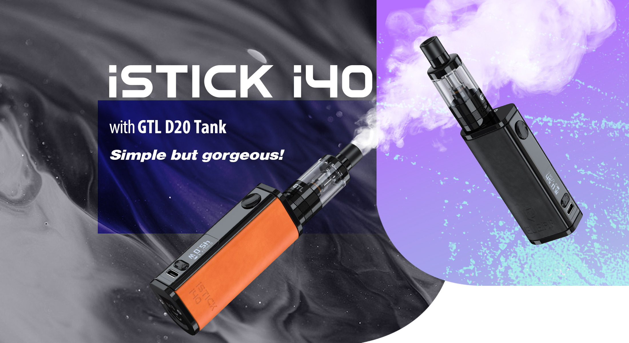 iStick i40 with GTL D20 Tank